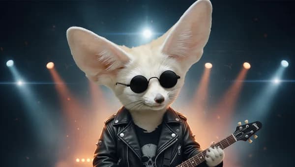 Pet portrait — Rockstar style