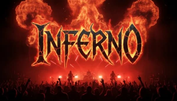 "INFERNO" in Heavy Metal style